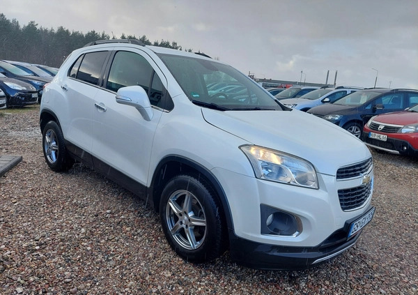 Chevrolet Trax cena 35900 przebieg: 219000, rok produkcji 2013 z Lębork małe 781